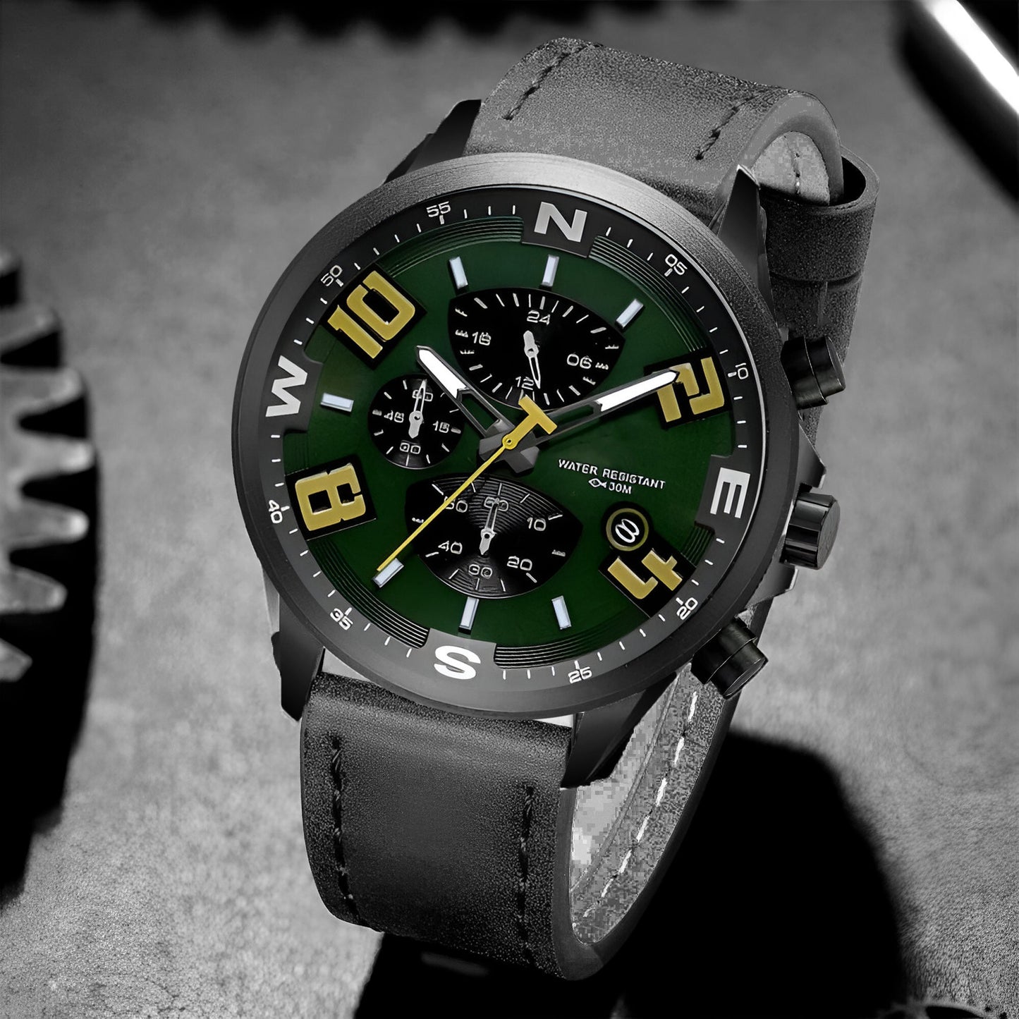 Reloj G-force H3801g Cronografo Funciona